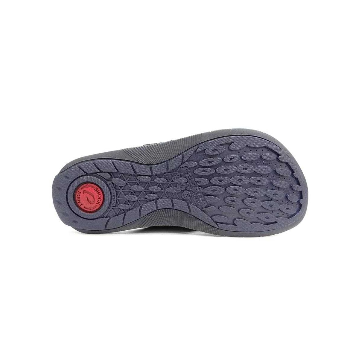 Chinelo Pegada Masculino de Couro 131775 Marinho