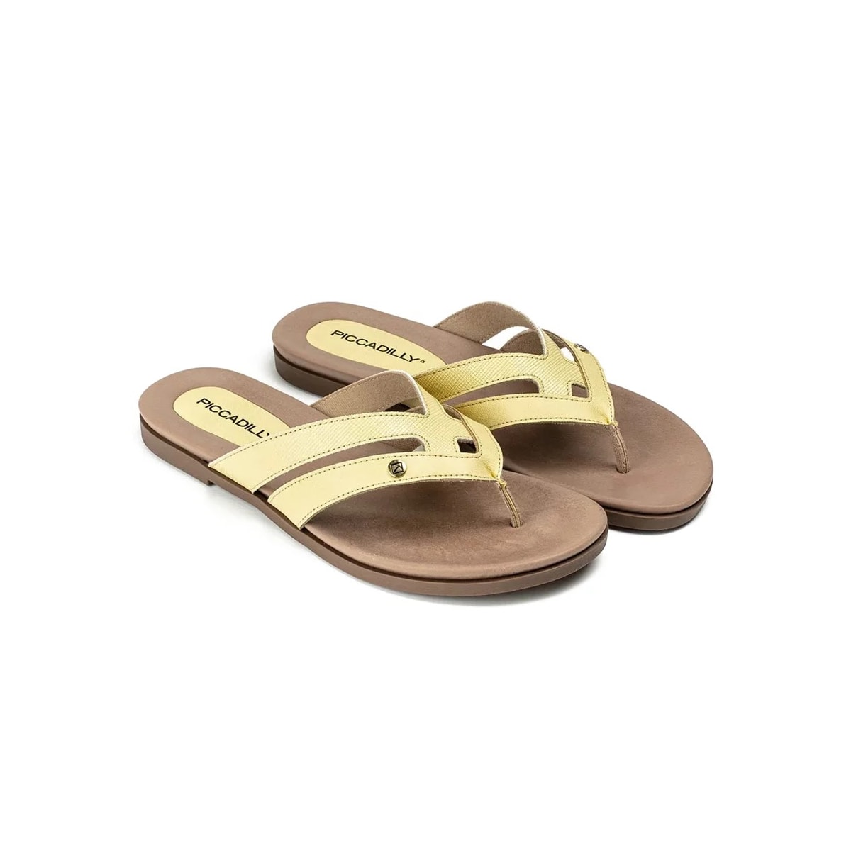 Chinelo Piccadilly Conforto 418041 Amarelo Chinelo Piccadilly Conforto 418041 Amarelo