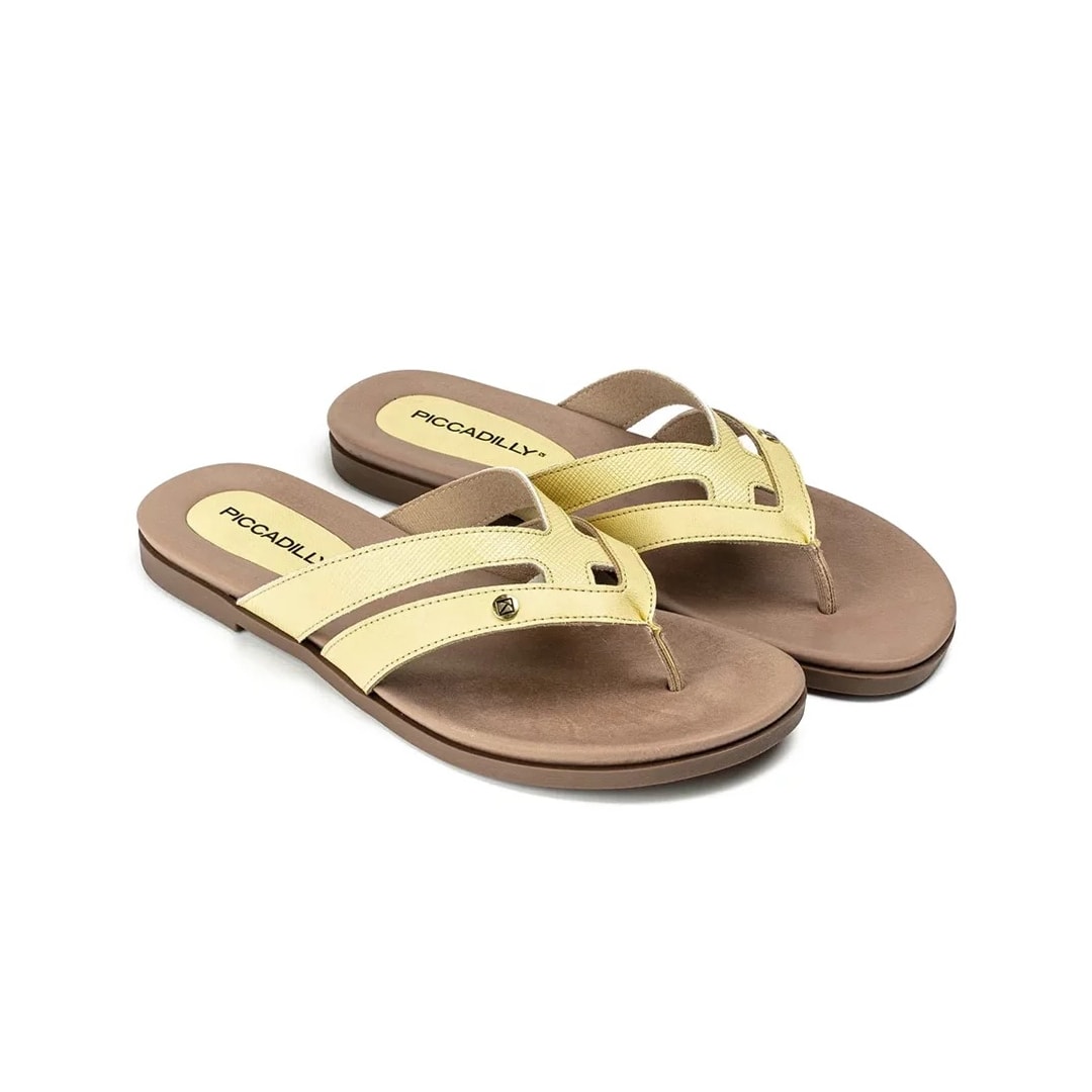 Chinelo Piccadilly Conforto 418041 Amarelo
