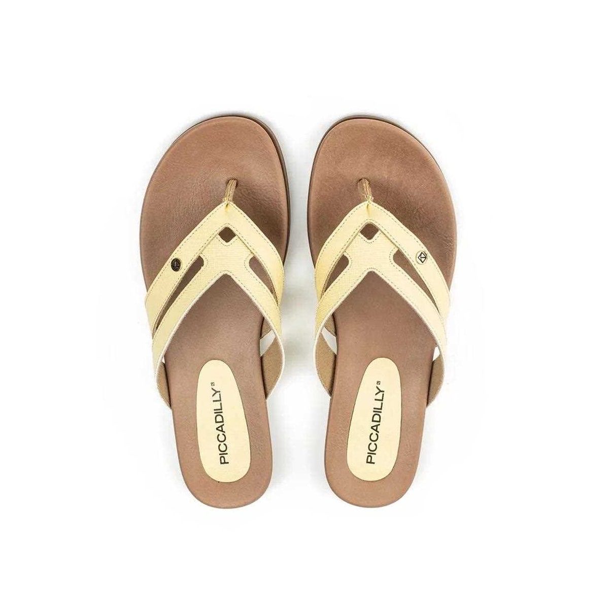 Chinelo Piccadilly Conforto 418041 Amarelo