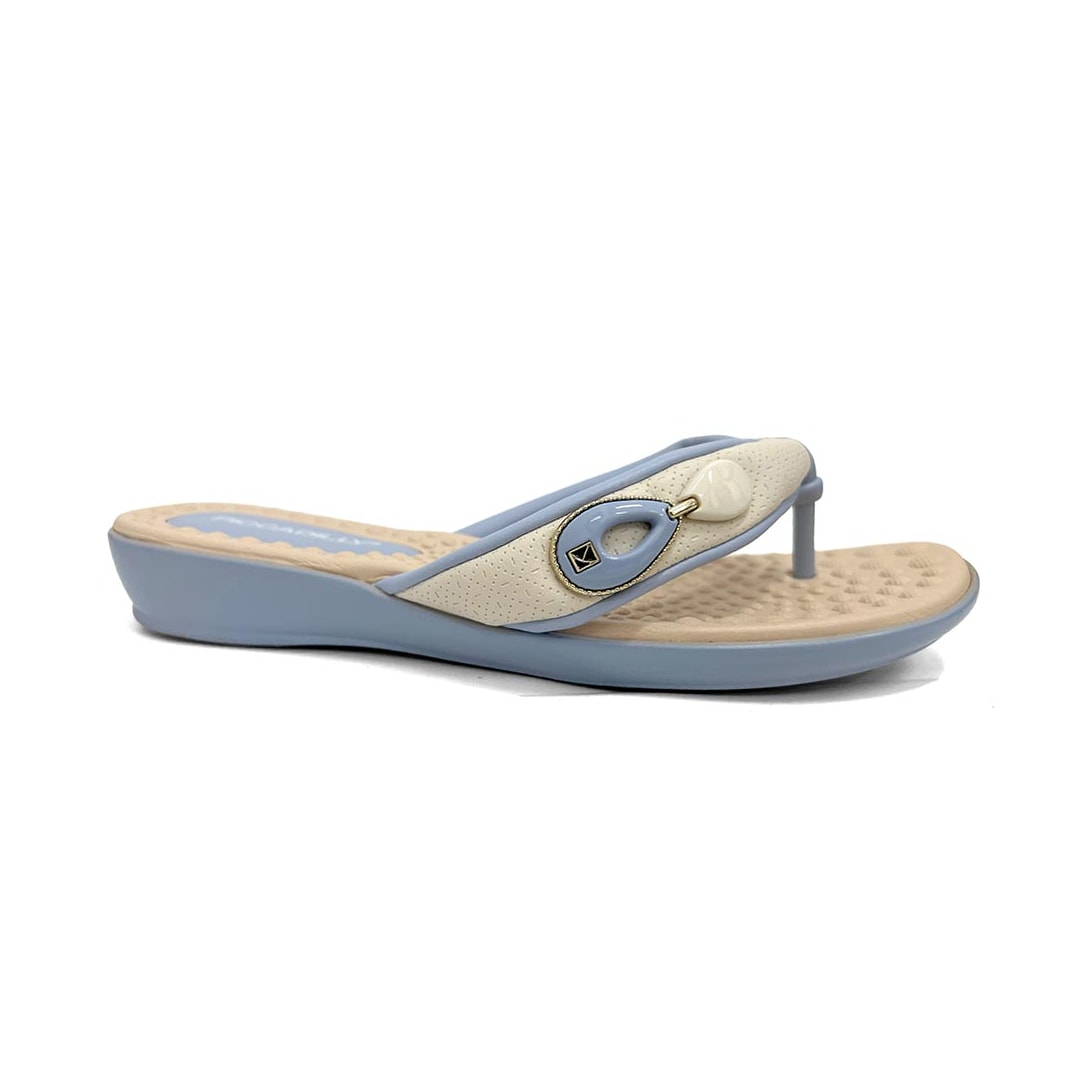 Chinelo Piccadilly Conforto Wide Fit 500372 Mirtilo