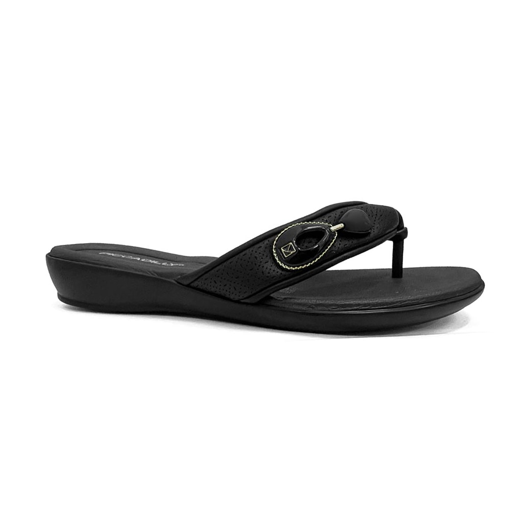 Chinelo Piccadilly Conforto Wide Fit 500372 Preto Chinelo Piccadilly Conforto Wide Fit 500372 Preto