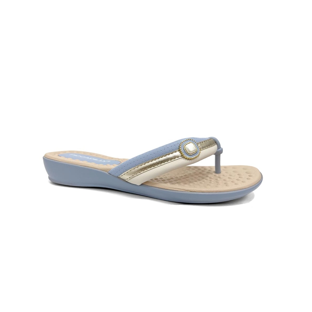 Chinelo Piccadilly Conforto Wide Fit 500374 Mirtilo Chinelo Piccadilly Conforto Wide Fit 500374 Mirtilo