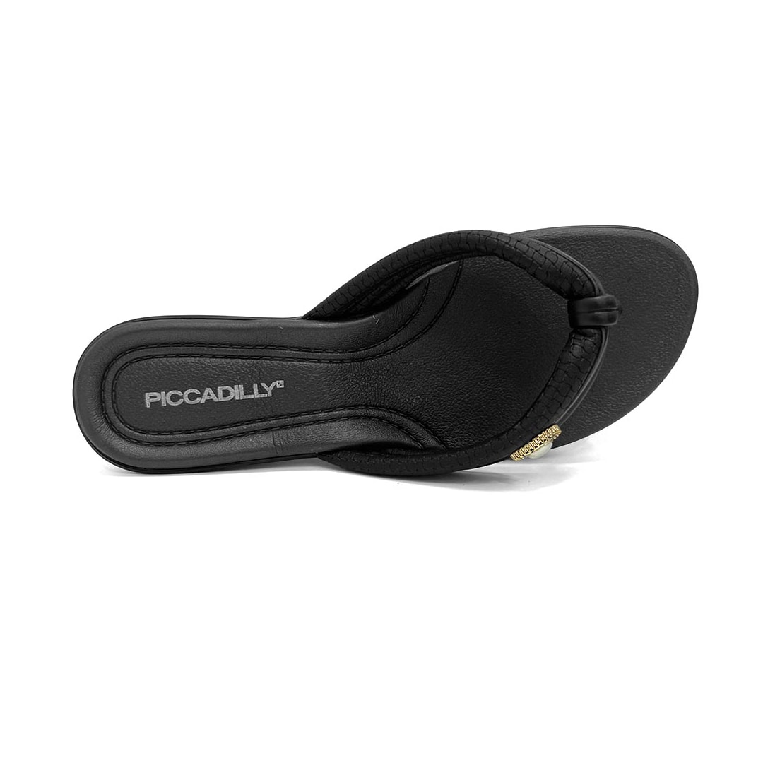 Chinelo Piccadilly Conforto Wide Fit 500374 Preto Chinelo Piccadilly Conforto Wide Fit 500374 Preto