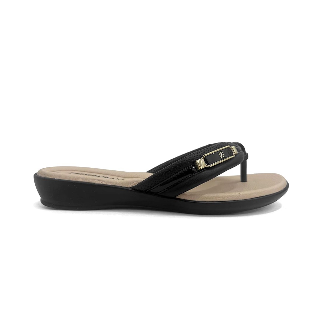 Chinelo Piccadilly De Dedo Conforto 500411 Preto