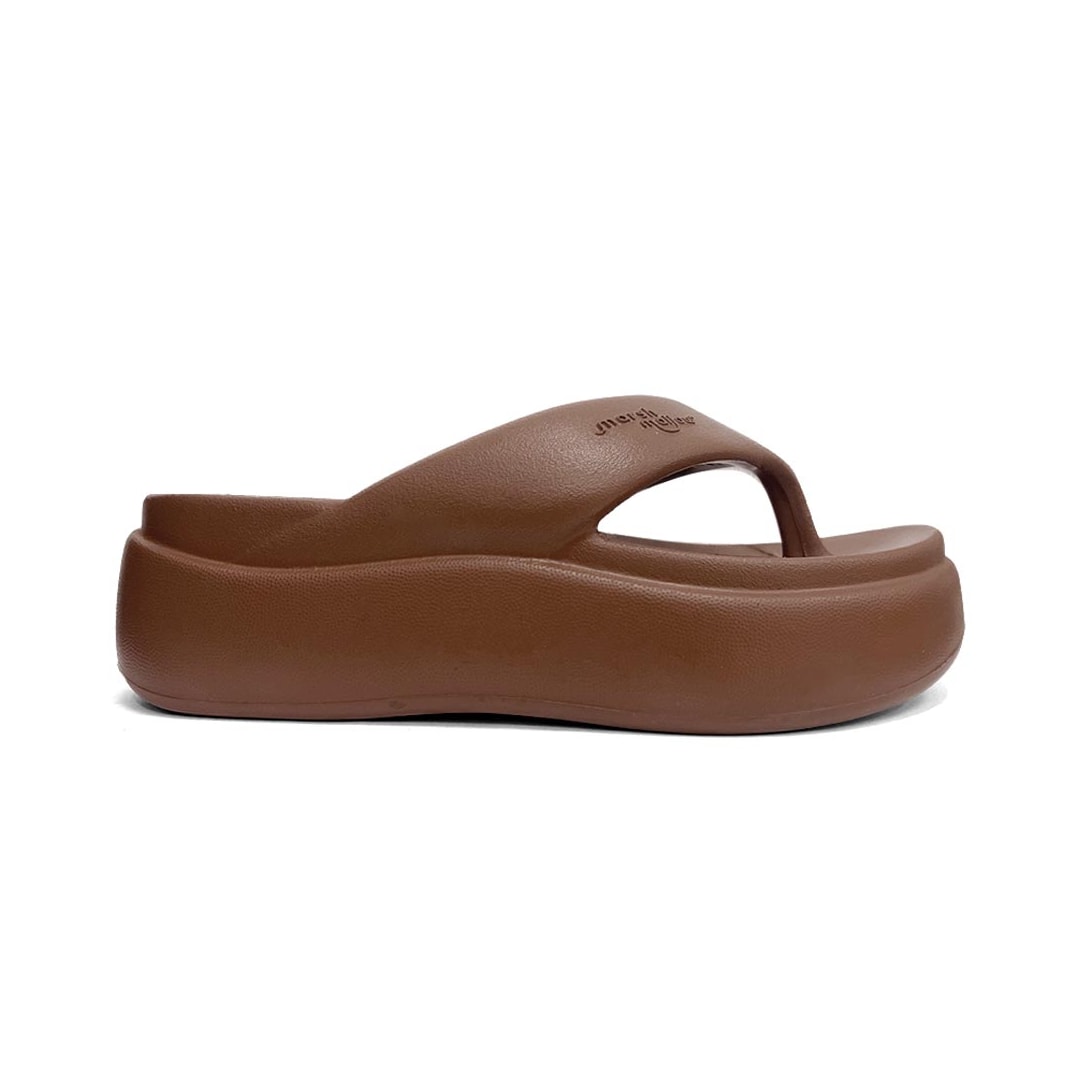 Chinelo Piccadilly Eva De Dedo Marshmallow C246003 Chocolate