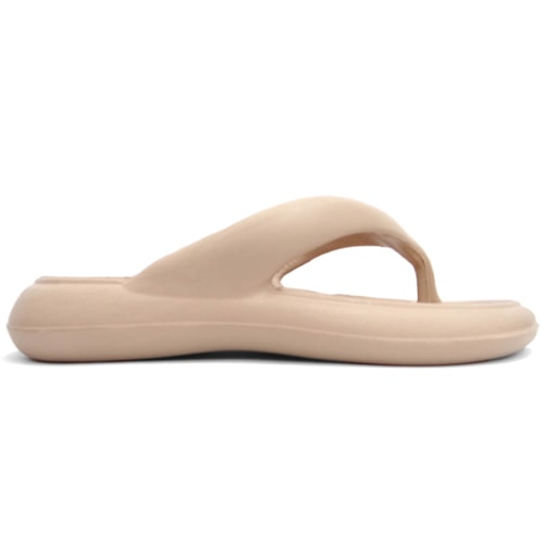 Chinelo Piccadilly Eva De Dedo Marshmallow C248001 Nude Claro