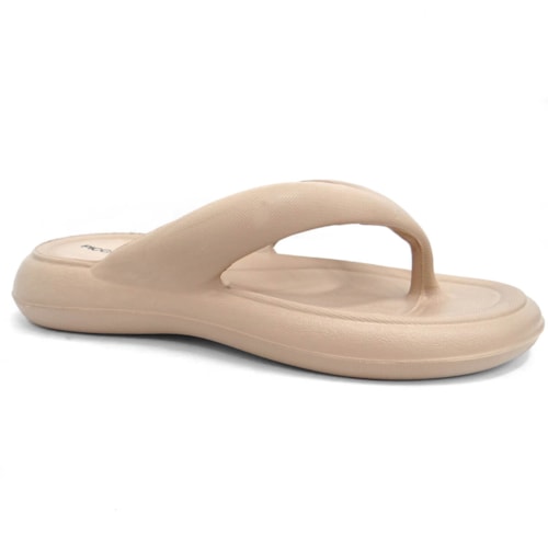 Chinelo Piccadilly Eva De Dedo Marshmallow C248001 Nude Claro