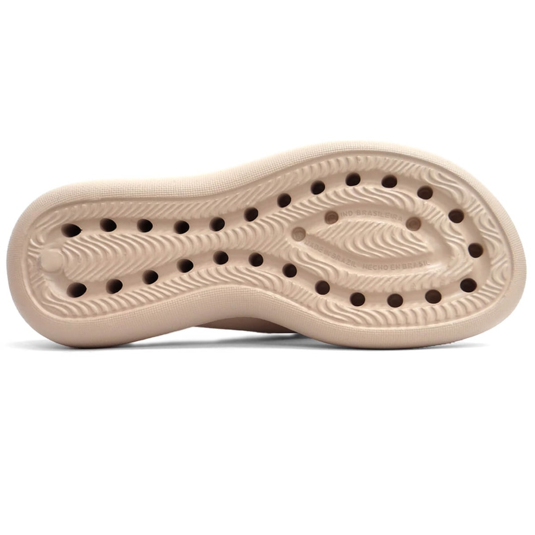 Chinelo Piccadilly Eva De Dedo Marshmallow C248001 Nude Claro