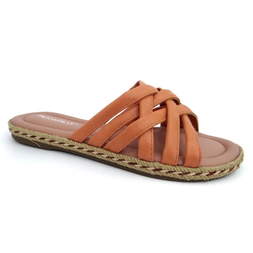 Chinelo Piccadilly Feminino Conforto 404043 Laranja