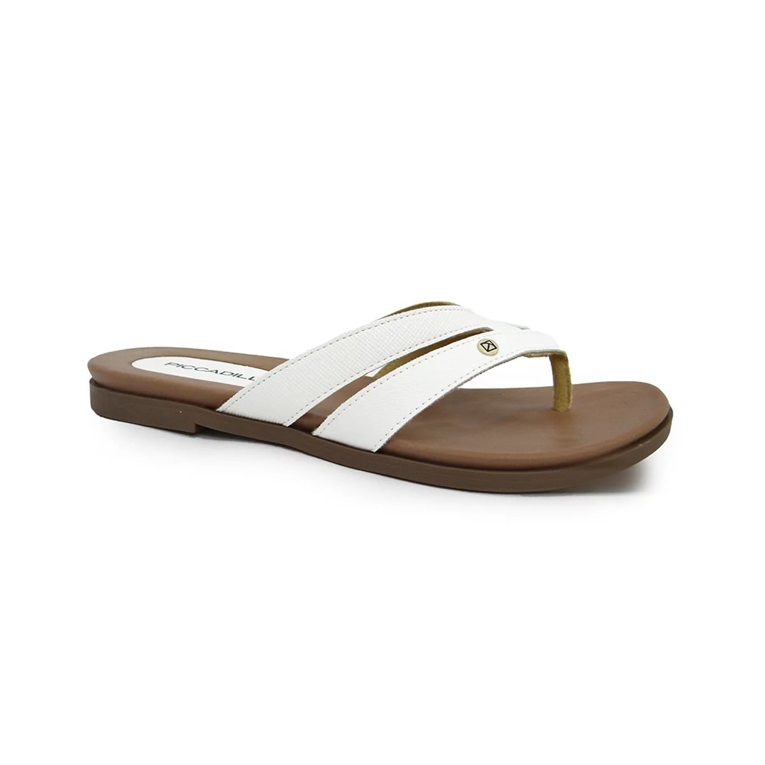 Chinelo Piccadilly Feminino Conforto 418041 Branco