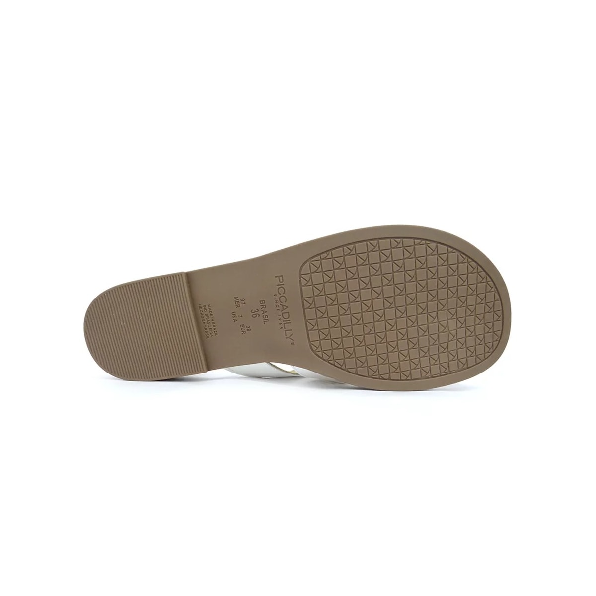 Chinelo Piccadilly Feminino Conforto 418041 Branco