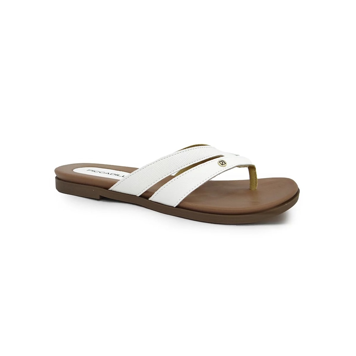 Chinelo Piccadilly Feminino Conforto 418041 Branco Chinelo Piccadilly Feminino Conforto 418041 Branco