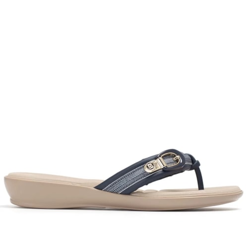 Chinelo Piccadilly Feminino Conforto 500251 Navy