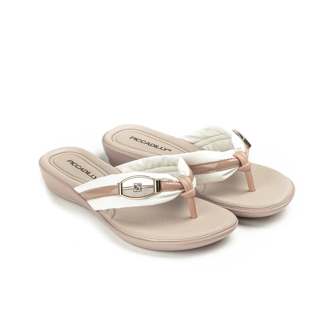 Chinelo Piccadilly Feminino Conforto 500286 Branco