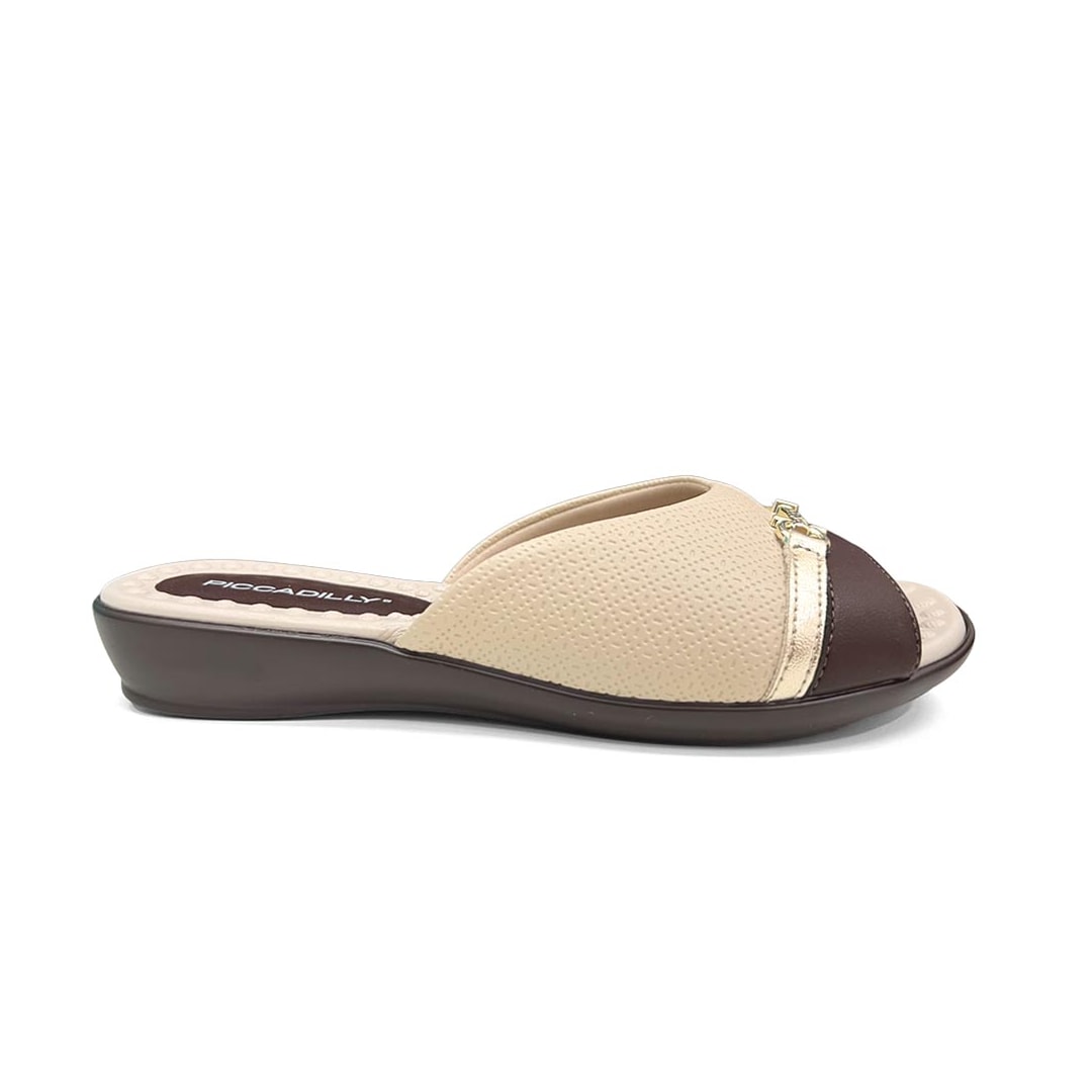 Chinelo Piccadilly Gaspea Conforto 500404 Brulee/Cacau