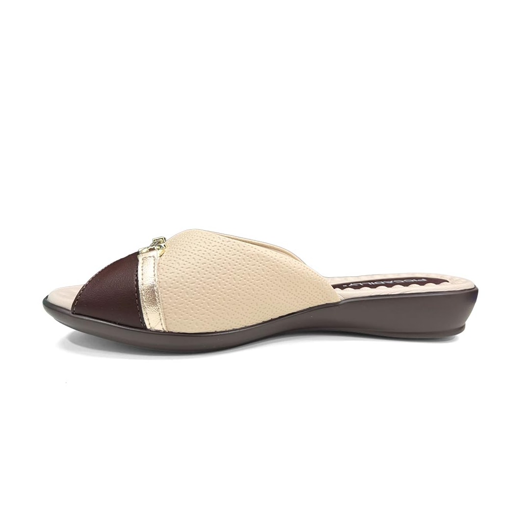Chinelo Piccadilly Gaspea Conforto 500404 Brulee/Cacau Chinelo Piccadilly Gaspea Conforto 500404 Brulee/Cacau