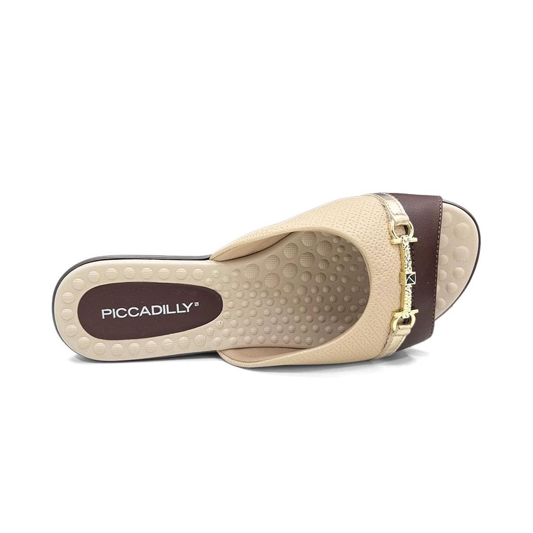 Chinelo Piccadilly Gaspea Conforto 500404 Brulee/Cacau
