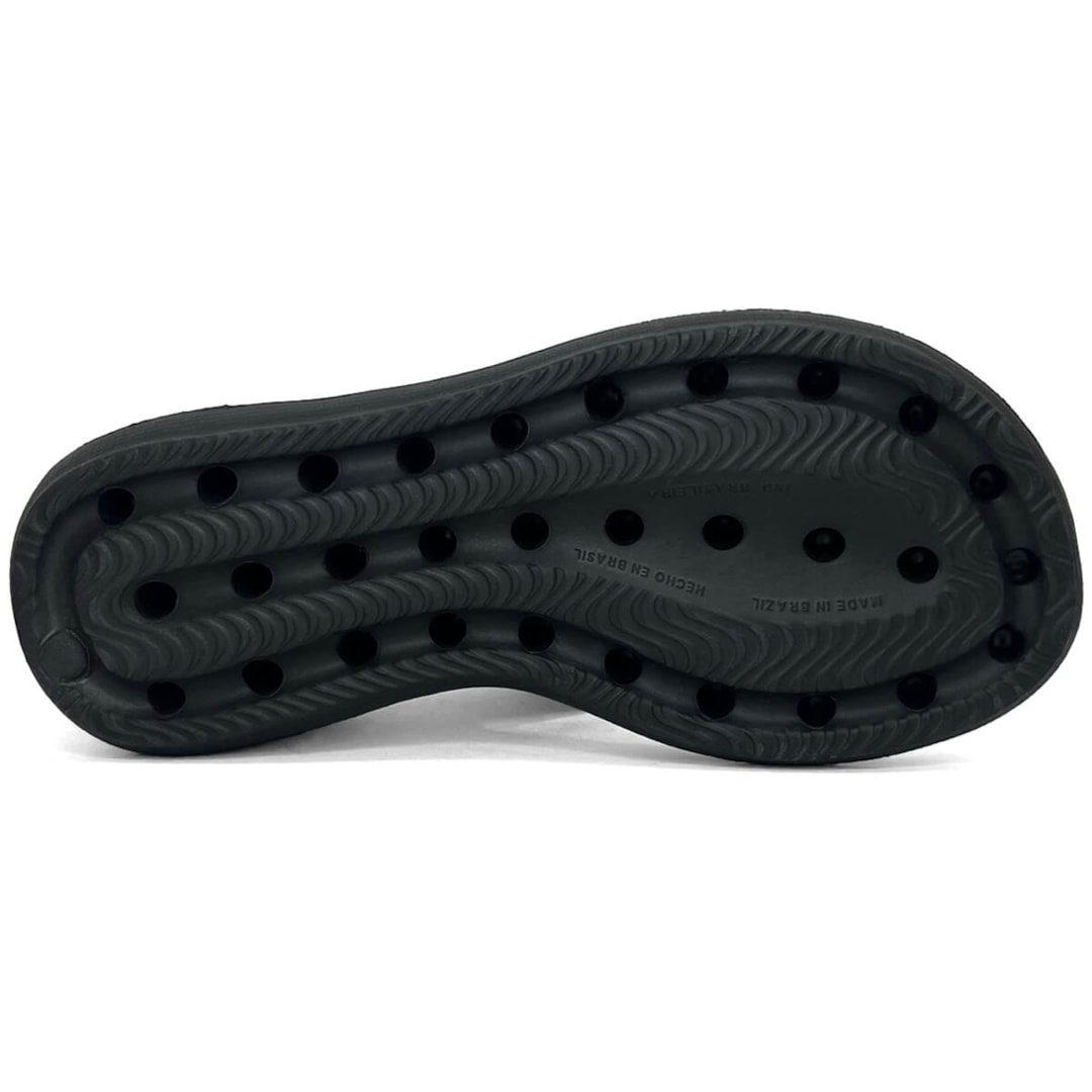 Chinelo Piccadilly Marshmallow C224003 Preto/Preto