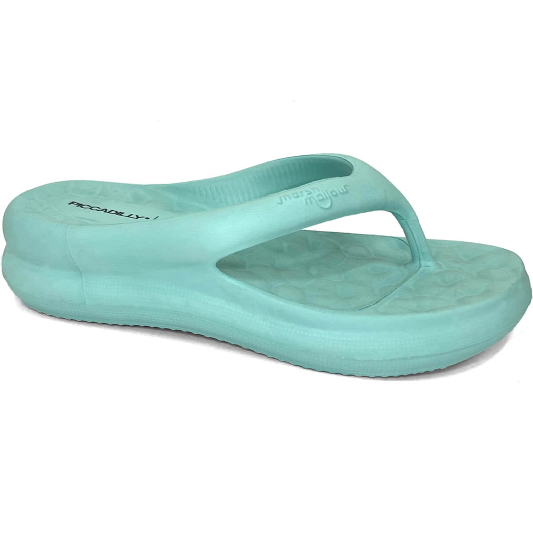 Chinelo Piccadilly Marshmallow C224003 Verde Piscina Chinelo Piccadilly Marshmallow C224003 Verde Piscina