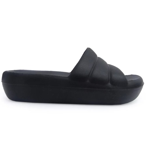 Chinelo Piccadilly Marshmallow Conforto C222001 Preto