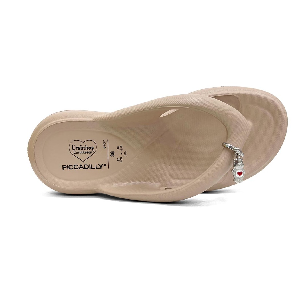Chinelo Piccadilly Marshmallow Ursinhos Carinhosos 248002 Nude Claro Chinelo Piccadilly Marshmallow Ursinhos Carinhosos 248002 Nude Claro