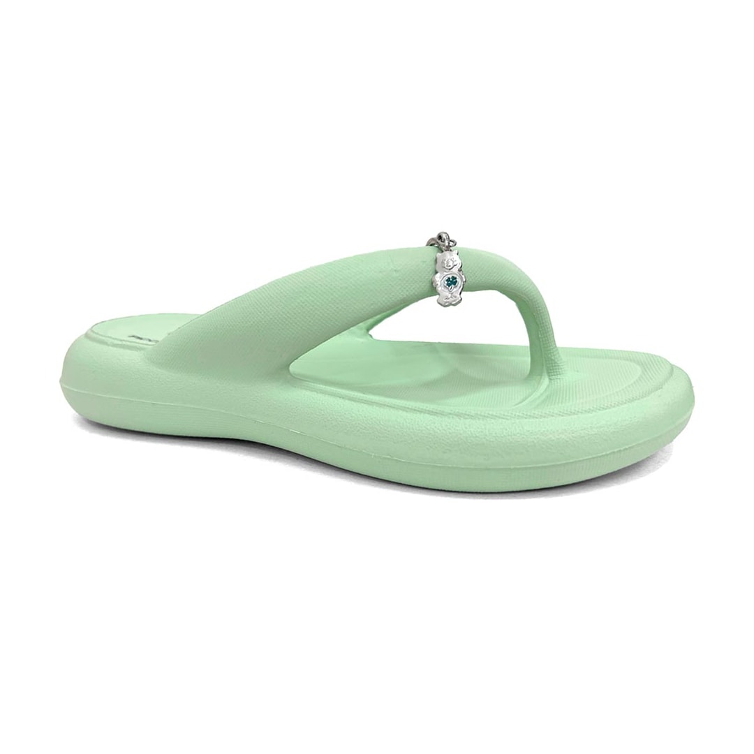 Chinelo Piccadilly Marshmallow Ursinhos Carinhosos 248002 Verde Agua