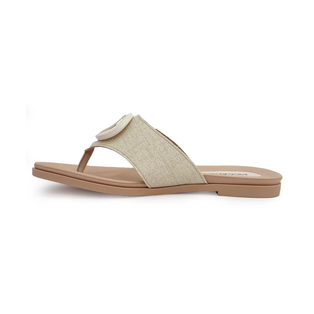 Chinelo Piccadilly Rasteira Conforto 418056 Natural