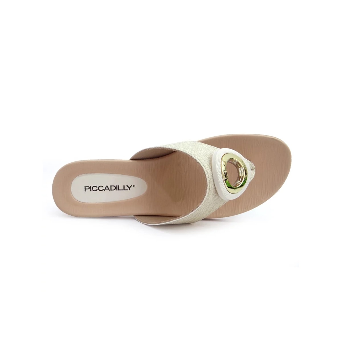 Chinelo Piccadilly Rasteira Conforto 418056 Natural Chinelo Piccadilly Rasteira Conforto 418056 Natural