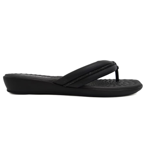 Chinelo Piccadilly Rasteira Conforto 500345 Preto