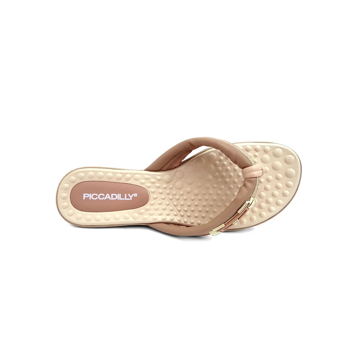 Chinelo Piccadilly Rasteira Conforto 500347 Amendoa Chinelo Piccadilly Rasteira Conforto 500347 Amendoa