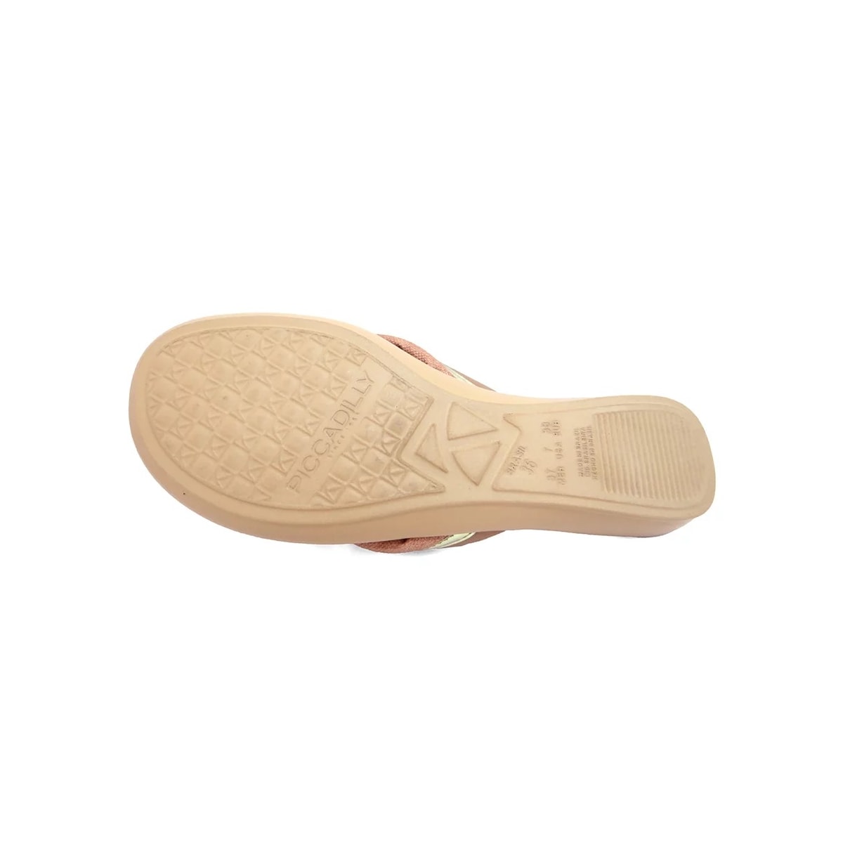 Chinelo Piccadilly Rasteira Conforto 500347 Amendoa Chinelo Piccadilly Rasteira Conforto 500347 Amendoa