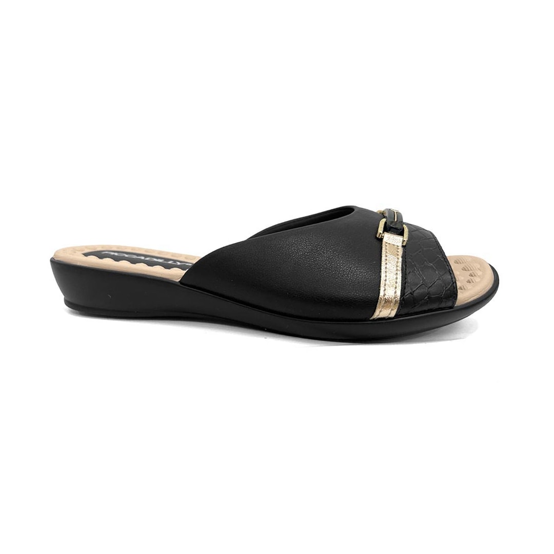 Chinelo Piccadilly Rasteira Conforto 500375 Preto Chinelo Piccadilly Rasteira Conforto 500375 Preto