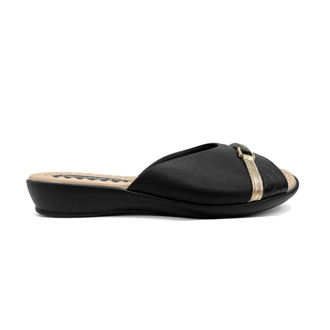 Chinelo Piccadilly Rasteira Conforto 500375 Preto