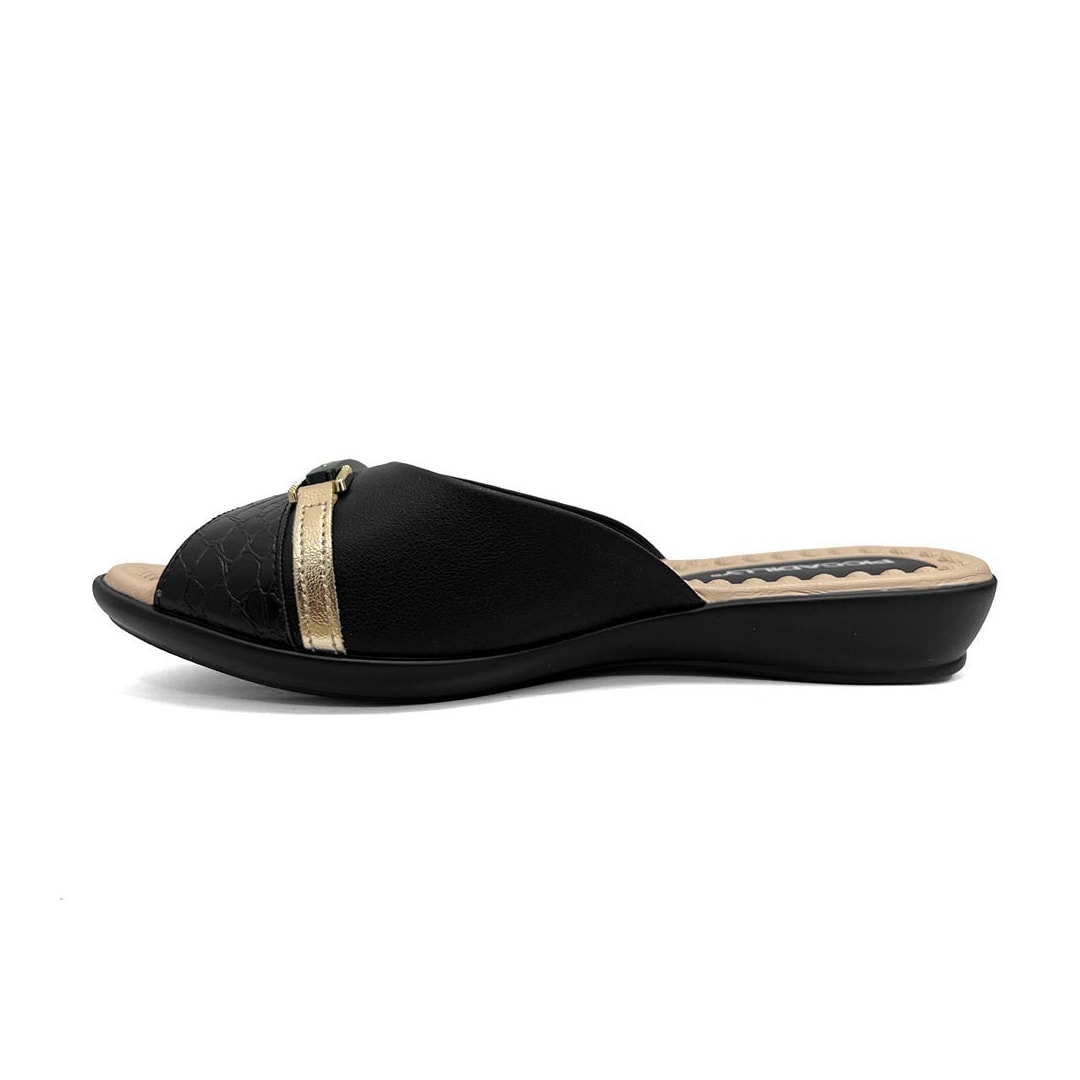 Chinelo Piccadilly Rasteira Conforto 500375 Preto