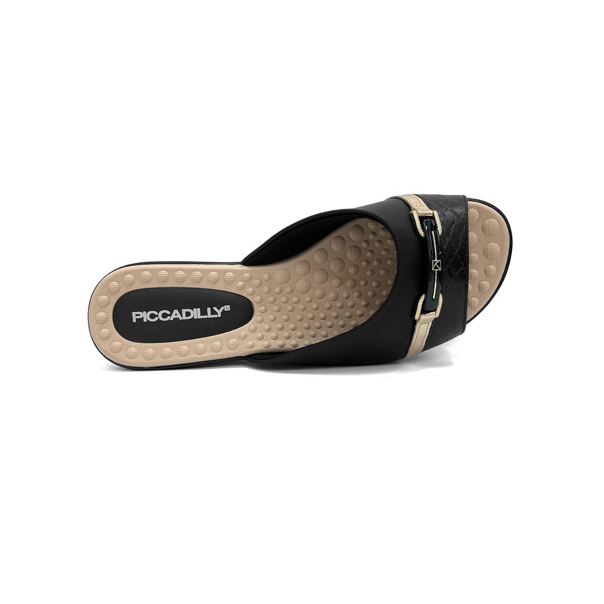 Chinelo Piccadilly Rasteira Conforto 500375 Preto