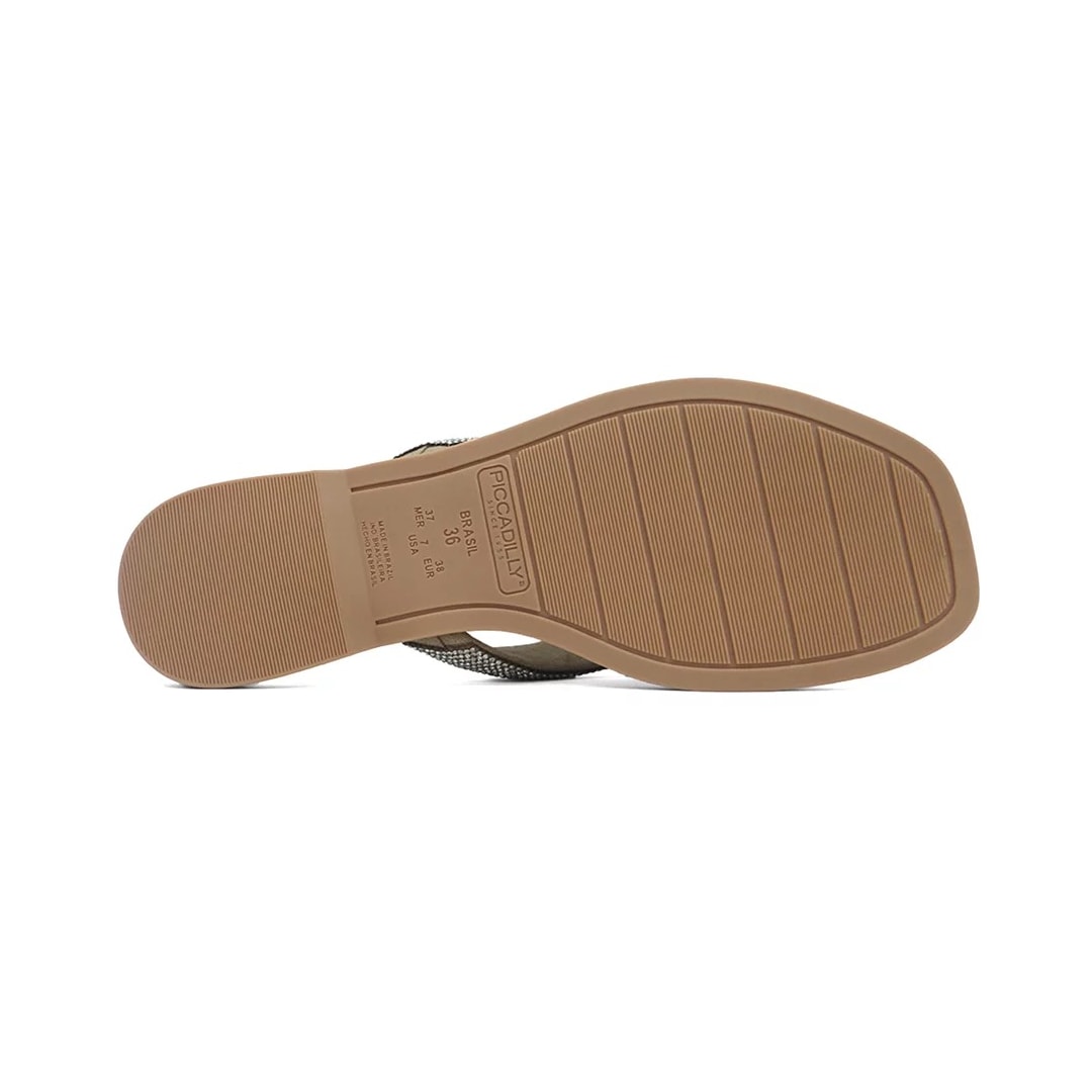 Chinelo Piccadilly Rasteira Conforto 508039 Areia