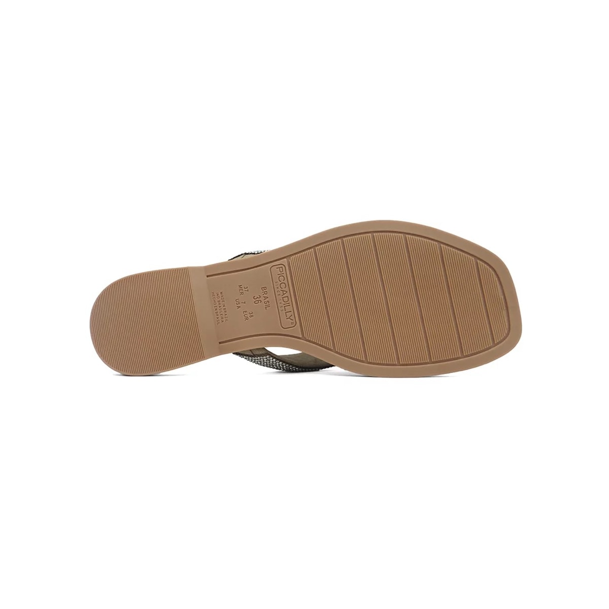 Chinelo Piccadilly Rasteira Conforto 508039 Areia