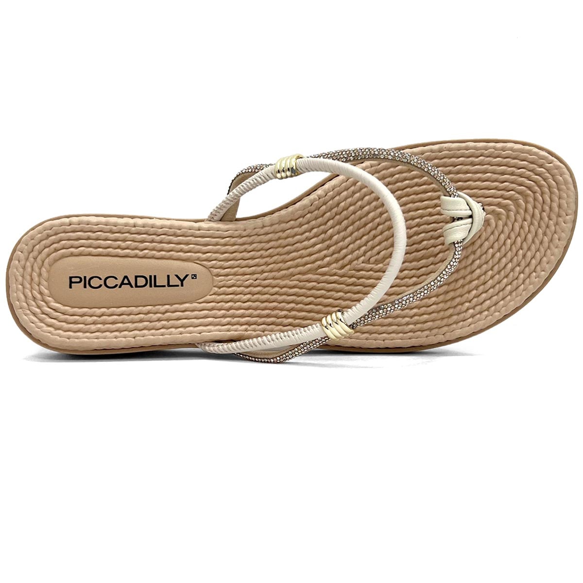 Chinelo Piccadilly Rasteira Conforto 513015 Off White Chinelo Piccadilly Rasteira Conforto 513015 Off White