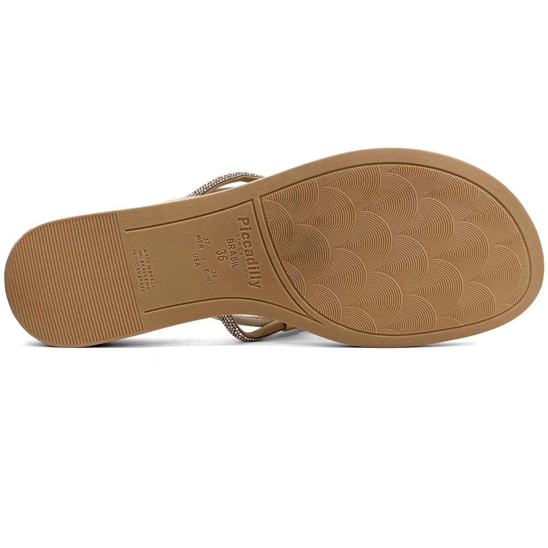Chinelo Piccadilly Rasteira Conforto 513015 Off White Chinelo Piccadilly Rasteira Conforto 513015 Off White