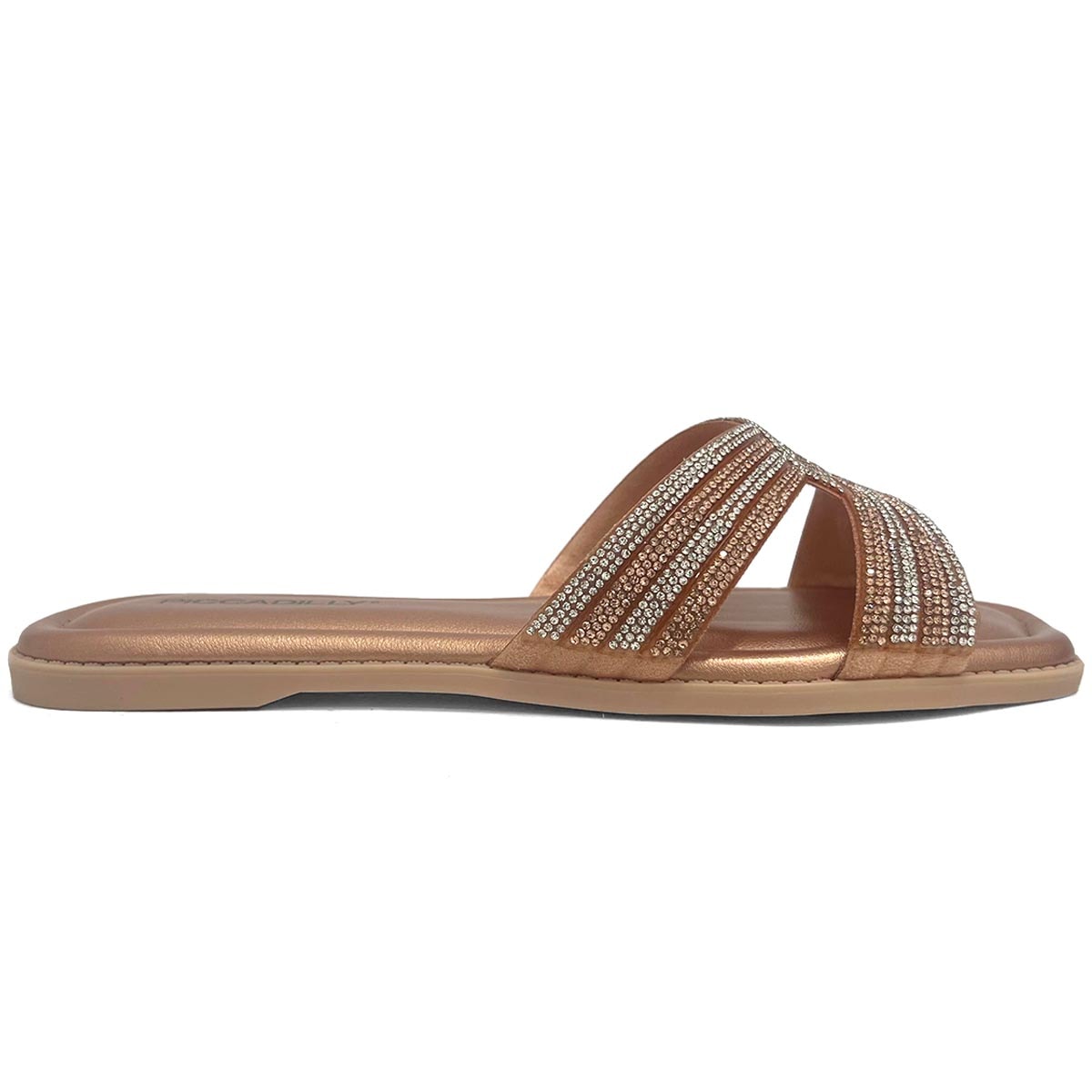 Chinelo Piccadilly Rasteira Conforto 580050 Ouro Rosado Chinelo Piccadilly Rasteira Conforto 580050 Ouro Rosado