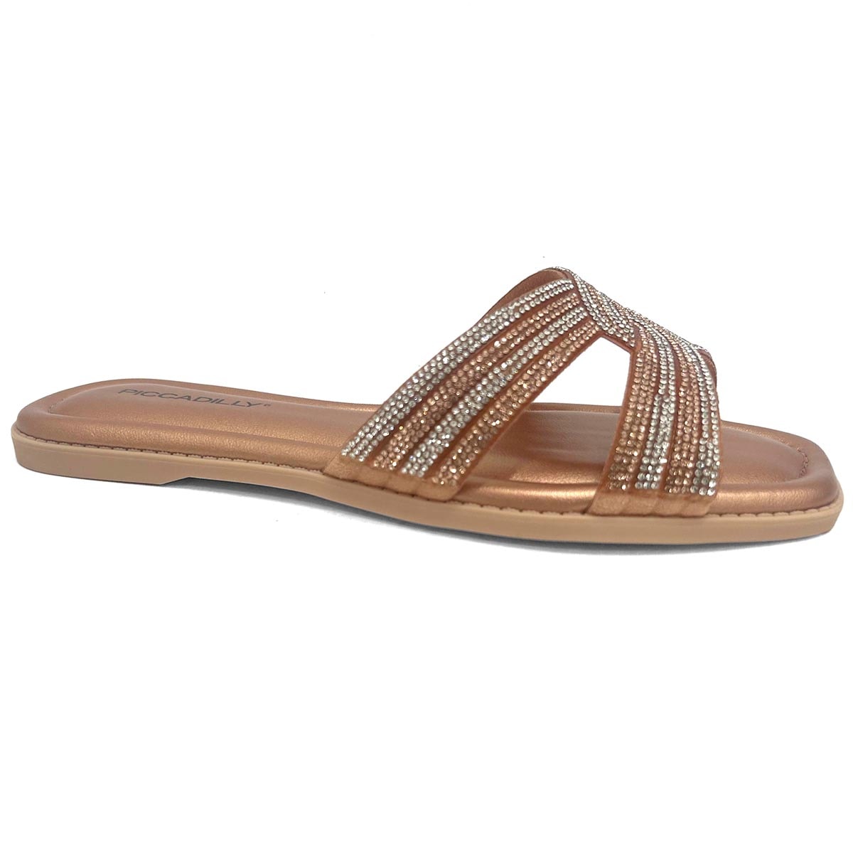 Chinelo Piccadilly Rasteira Conforto 580050 Ouro Rosado Chinelo Piccadilly Rasteira Conforto 580050 Ouro Rosado