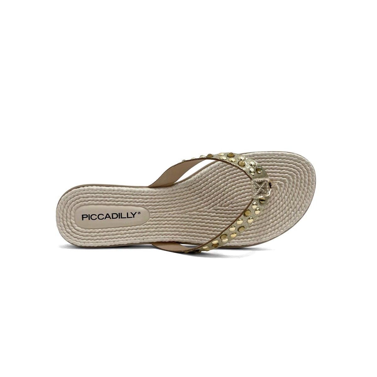Chinelo Piccadilly Rasteira De Dedo 513042 Ouro