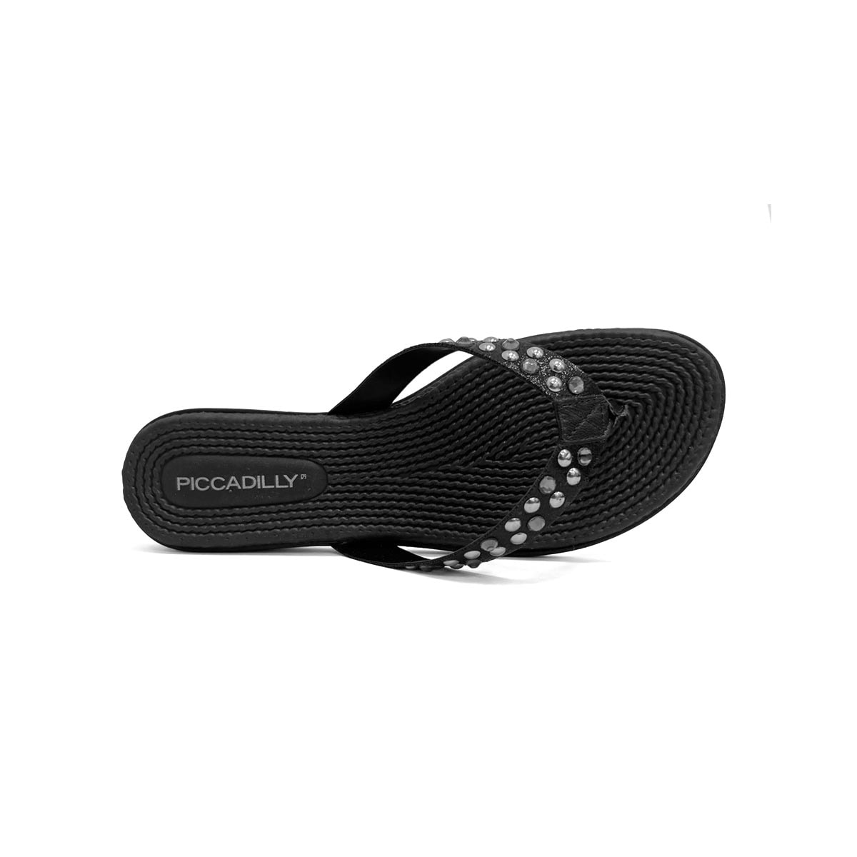 Chinelo Piccadilly Rasteira De Dedo 513042 Preto