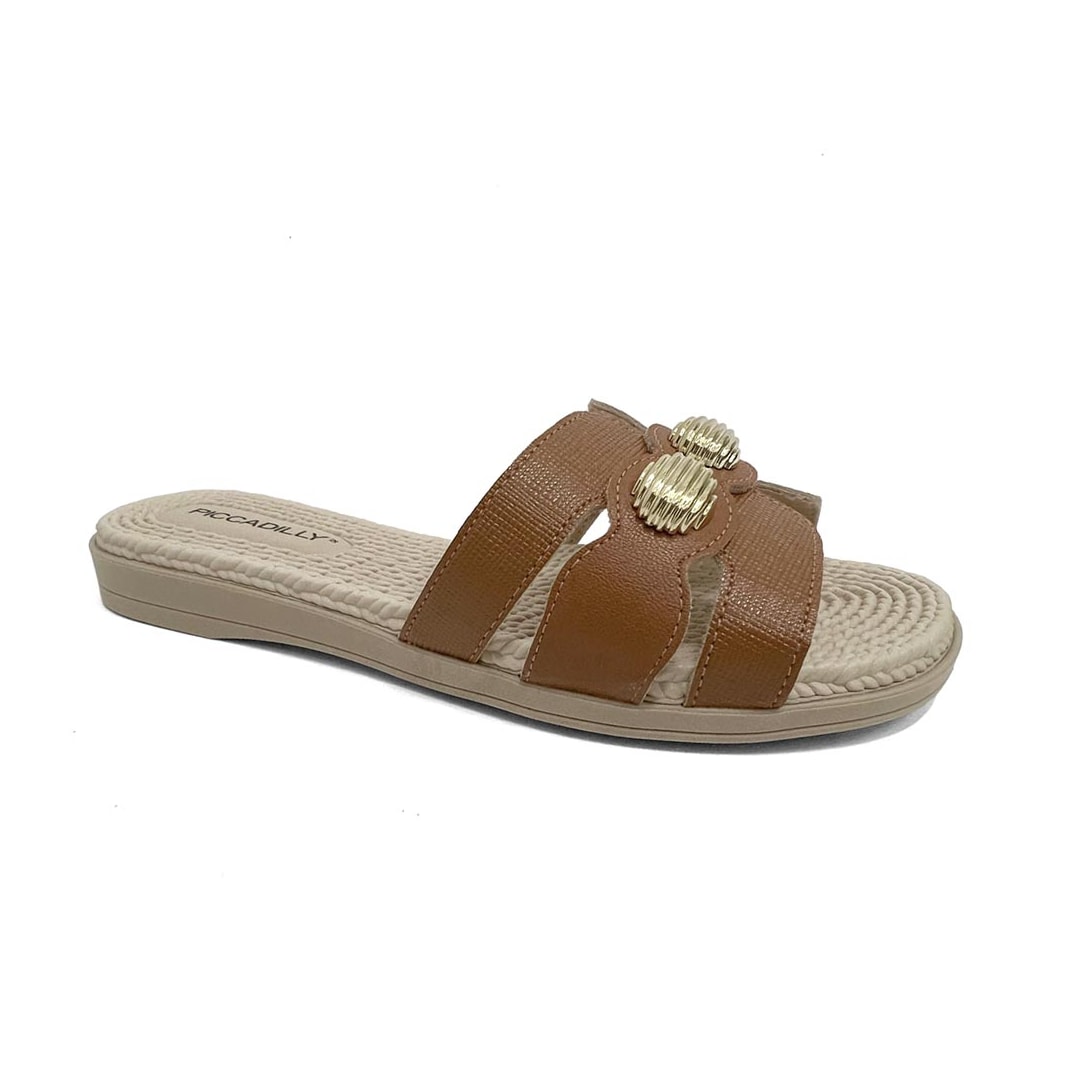 Chinelo Piccadilly Rasteira Gaspea 513036 Mascavo Chinelo Piccadilly Rasteira Gaspea 513036 Mascavo