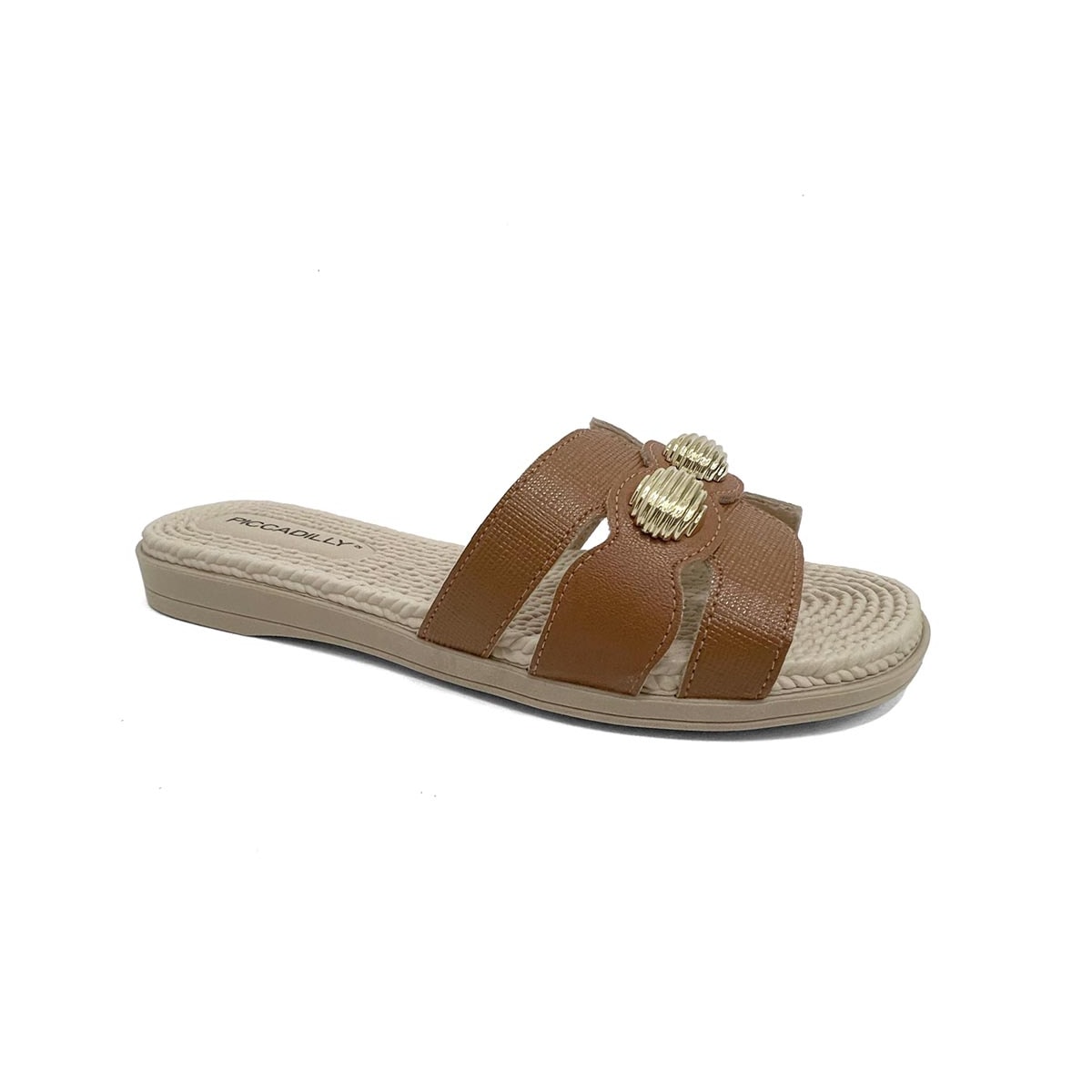 Chinelo Piccadilly Rasteira Gaspea 513036 Mascavo Chinelo Piccadilly Rasteira Gaspea 513036 Mascavo