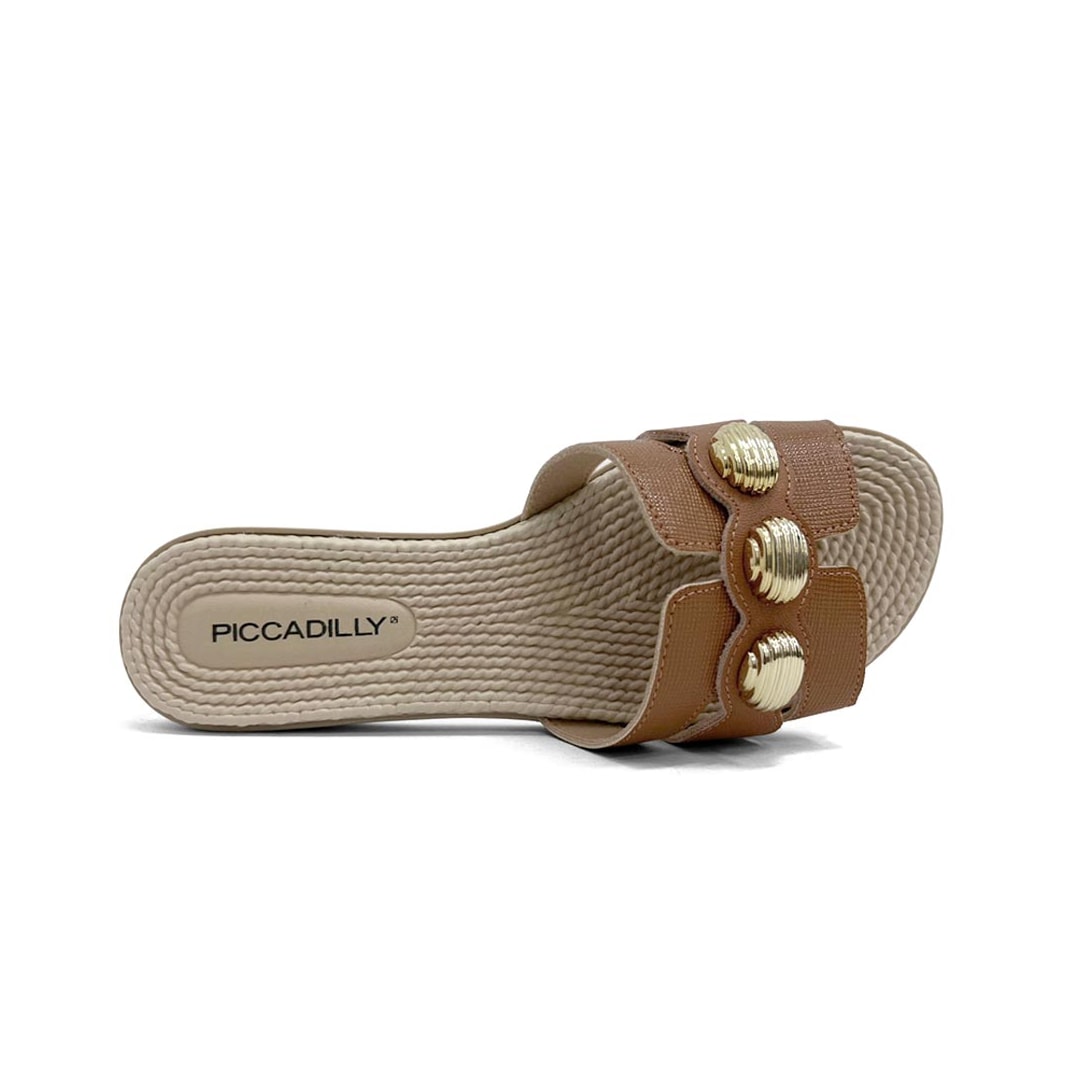 Chinelo Piccadilly Rasteira Gaspea 513036 Mascavo