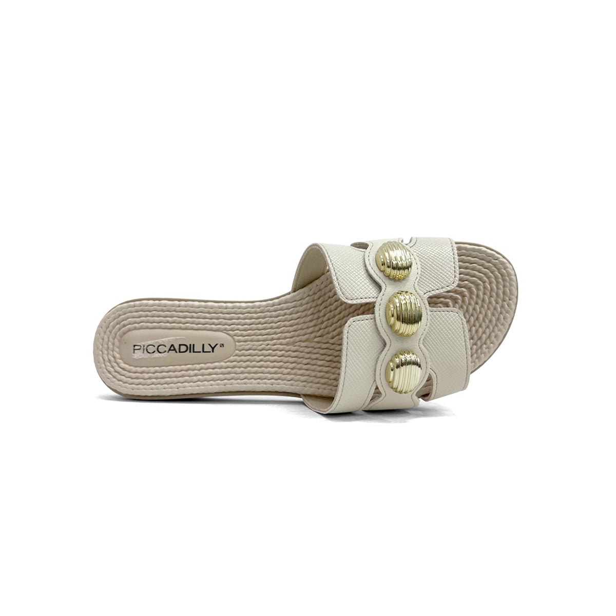 Chinelo Piccadilly Rasteira Gaspea 513036 Off White