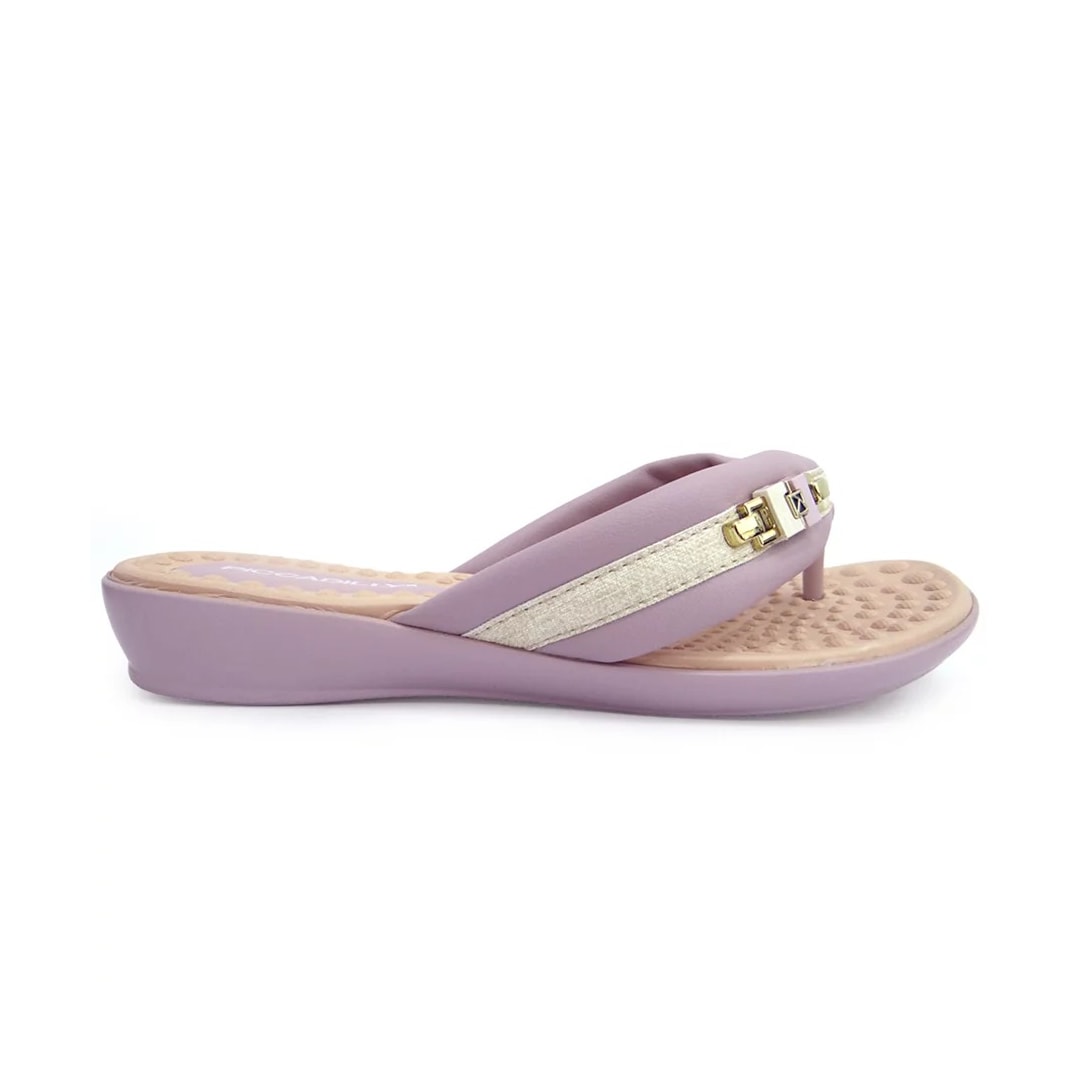 Chinelo Piccadilly Rasteira Wide Fit 500321 Lavanda