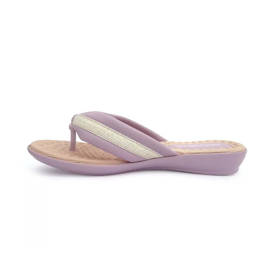 Chinelo Piccadilly Rasteira Wide Fit 500321 Lavanda